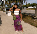 African Print Skirt